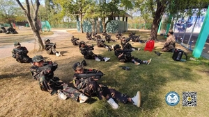 在軍事夏令營的歡樂時刻-勵誌與感恩
